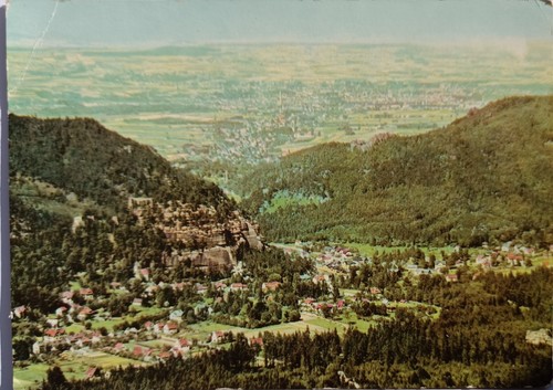 Ansichtskarte zittauer gebirge - ansichtskarte,