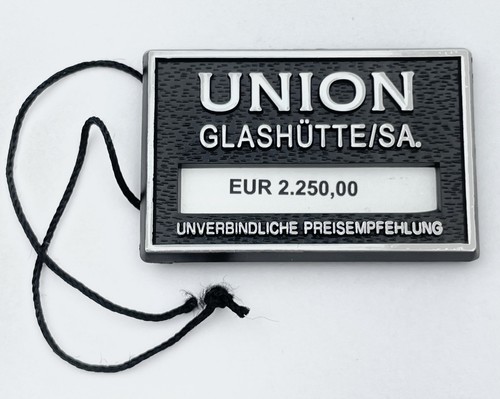 Union glashütte hangtag - glashütte,