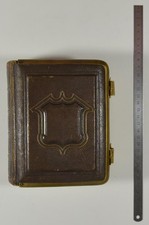 Fotoalbum brauner Ledereinband