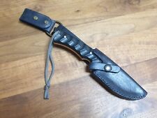 Lederscheide für Muela Rhino mit Dangler Echtleder wasserfest Messer Outdoor EDC