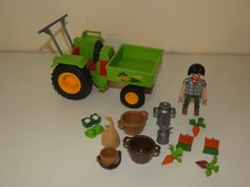 Playmobil Traktor mit Figur