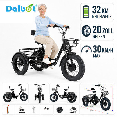 Daibot trike klappbar - daibot, 20"