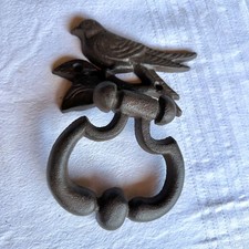 Gartentor Klopfer Vogel Klopfring Türklopfer Antik Haustür Türklingel Gartentür