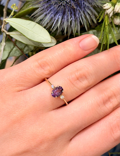 Palido amethyst ring mit - mit, 2