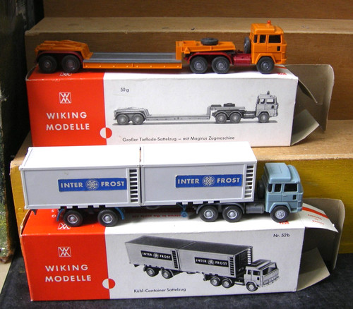 Wiking alte lkw modelle - wiking, 1:87