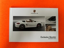 PORSCHE  Boxster   Exclusive   Hardcover Prospekt  Broschüre  2011  -TOP