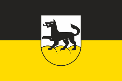 Fahne flagge wolfegg - fahne, 40