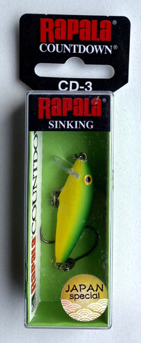 Rapala countdown 3cm - rapala, cd-3