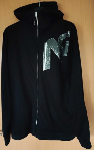 Kapuzenjacke schwarz größe - schwarz, l