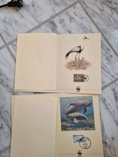 2 x WWF Postkarten Faltkarten