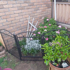 5tlg. Teichzaun-Set Oberbogen