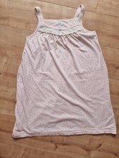 Aria Nachthemd vintage weiß/rose Größe S