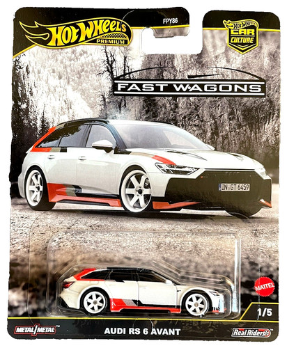 Hot wheels audi rs6 avant - rs6, c8