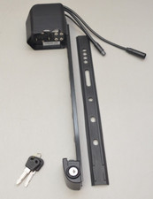 TDCM E-Bike Akuu Halterung mit Schloss inkl 2 Schlussel Schwarz