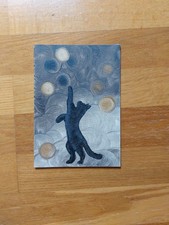 Gemälde Katze auf Leinwand selbstgemacht