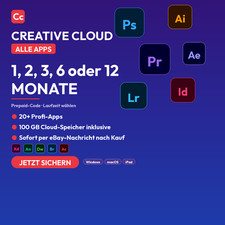 Adobe Creative Cloud 1, 2, 3