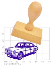 Oldtimer autostempel mercedes - oldtimer,
