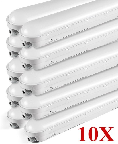 10x 120cm led unterbauleuchte - 120cm,