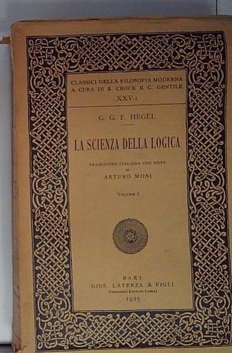 Hegel die wissenschaft der - hegel,