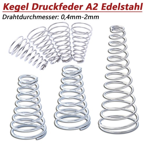 Druckfeder konische kegel - konische,