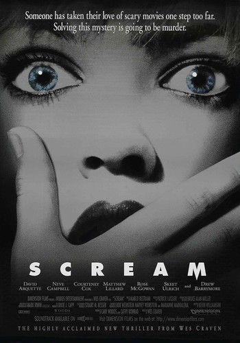 Scream poster plakat - poster,