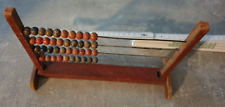 Rechenrahmen Vintage Rechenhilfe mit Holzkugel Rechenschieber Alt