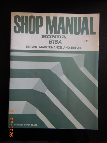 Werkstatthandbuch honda motor - honda,