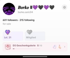 Tiktok level for - level,