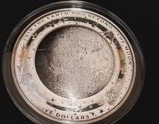 1 Oz Silbermünze - Earth &