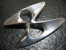 Brosche Silber 925 Georg Jensen Dänemark Design Henning Koppel No 369 ca. 1965