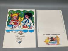 Mitropa Kinderspeisekarte mit