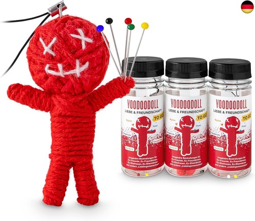 3er pack voodoo doll dose - voodoo, in