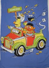 Vintage Bettwäsche Sesamstraße Ernie Bert Krümelmonster Normalgröße Topzustand