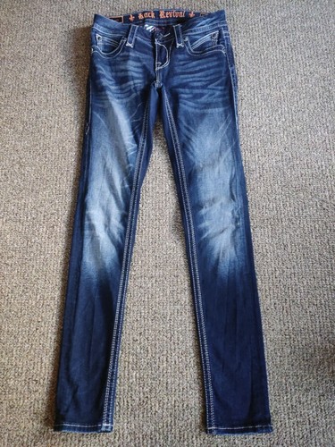 Rock revival skinny jeans - rock, gr