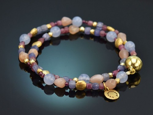 Armband turmalin chalcedon - armband,