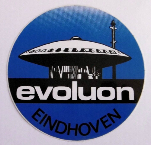 Souvenir aufkleber evoluon - souvenir-aufkleber,
