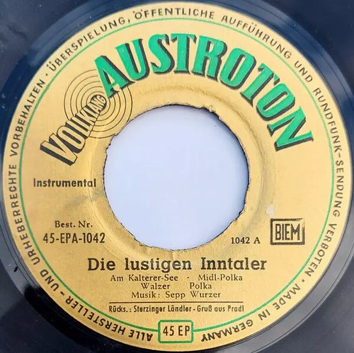 Die lustigen inntaler tiroler - die,