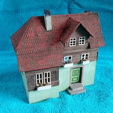 Hinkel & Kutschbach Leipzig Haus mit Strucktur Dach  HO  Holz Pappe Pico Express