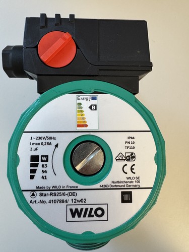 Wilo star 180mm 230v - wilo,