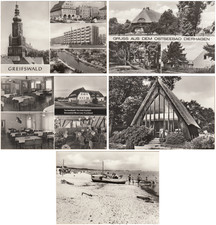 5 Stück  s/w - Ansichtskarten