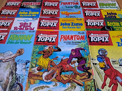 Topix konvolut 12 comichefte - konvolut,