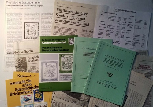 Konvolut zettel hefte - zettel,