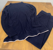 Schlafanzug Damen Schiesser Gr. S/36 dunkelblau "NEU"