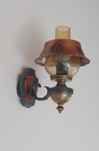 Schmiedeeisen wandlampe retro - wandlampe,