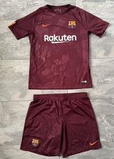 Nike Fc Barcelona Trikot Größe M + Fc Barcelona Shorts Größe L Rot