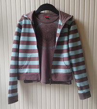 s.Oliver Mädchen Sweatjacke Kapuzenjacke Jacke m. Langarmshirt Gr. 152 (146 140)