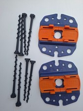 2 Stück Fix&Go Anker Platte 2.0, für, Thule Omnistor, Dometic & Fiamma Markisen-