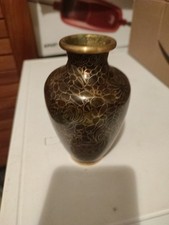 Cloisonne-Vase, Emaille-Vase