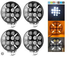 4x LED 9Zoll Fernscheinwerfer