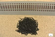 V4, Gleisschrauben KaModel für H0 ROCO Line Bettungsgleis, 1,4x12mm, 100-500St